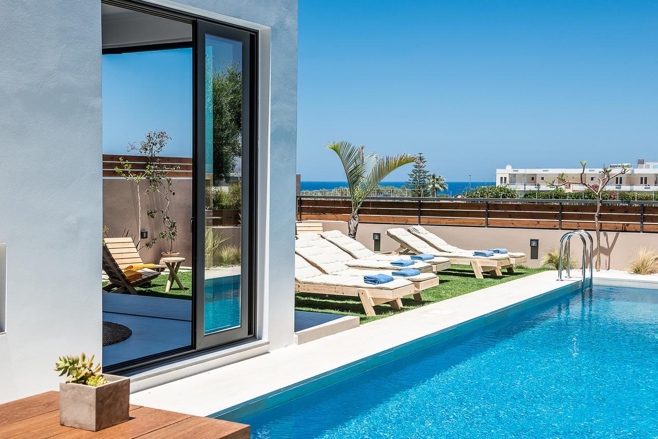 Fos Villa, A Luxe House With Private Heated Pool Galatás Buitenkant foto