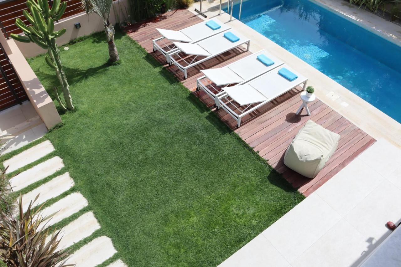 Fos Villa, A Luxe House With Private Heated Pool Galatás Buitenkant foto